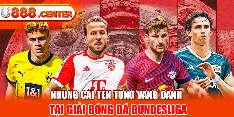 Những cái tên từng vang danh tại giải bóng đá Bundesliga