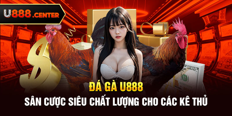 Đá gà U888 - Sân cược siêu chất lượng cho các kê thủ